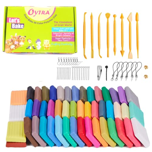 OYTRA Polymer Clay Kit 20 Colors Bright Art Clay Price in India