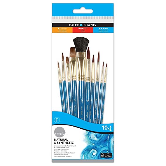 Daler Rowney - Set 10 pennelli squillarte