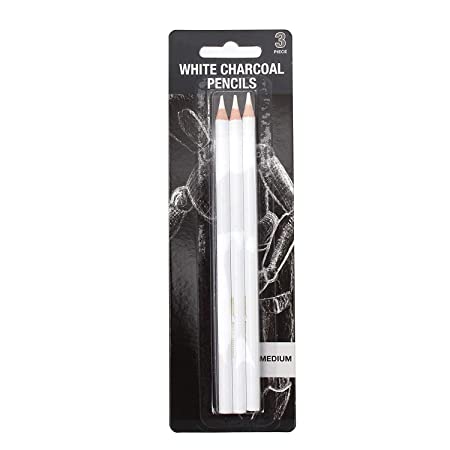 Soft/ Medium/Hard Charcoal Pencils for DIY Art Student Hobbyist Beginner 12pcs