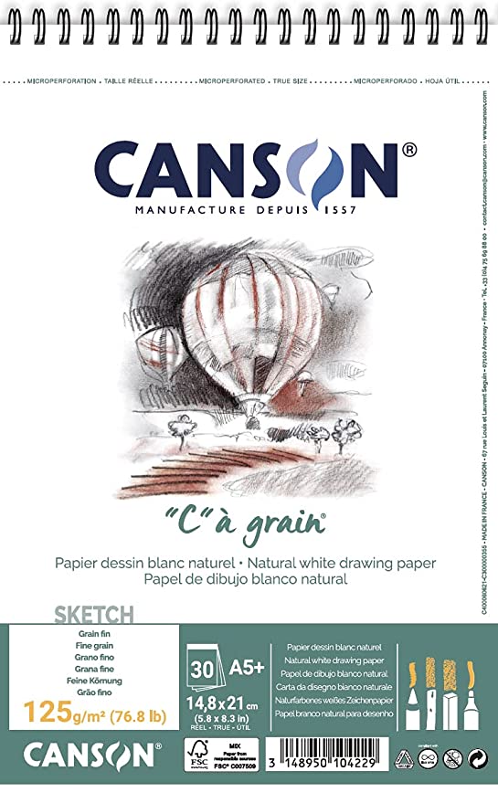 Canson Watercolor Paper Bulk Pack, 9x12