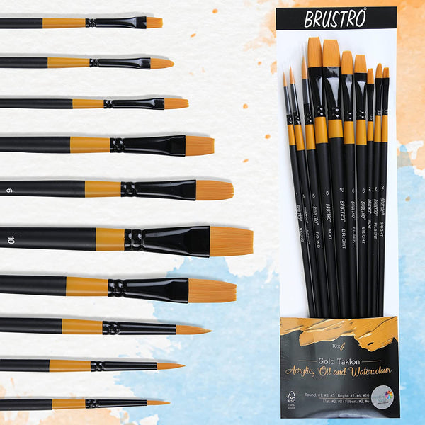 Da Vinci Watercolor Series 498 Casaneo Paint Brush, Round Quill New Wave  Synthetics individual brushes