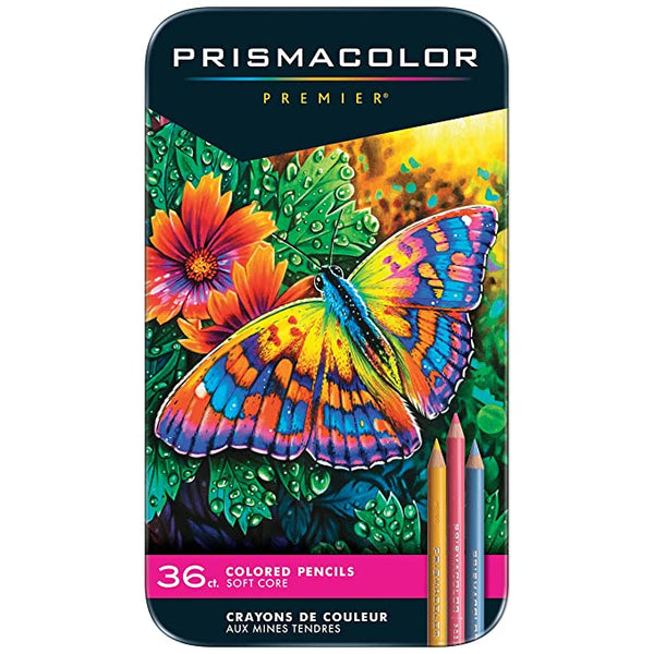 Prismacolor Premier Soft Core Colored Pencils, Assorted Colors