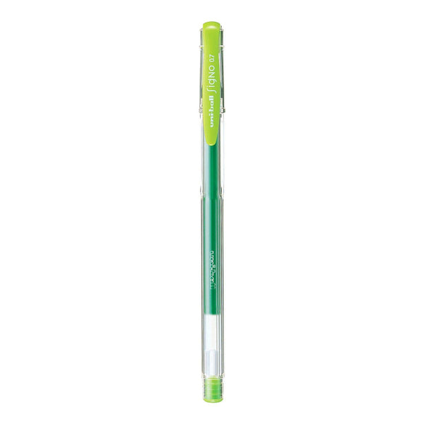 Uni Ball Signo Broad Gel Impact Pen Metallic Green