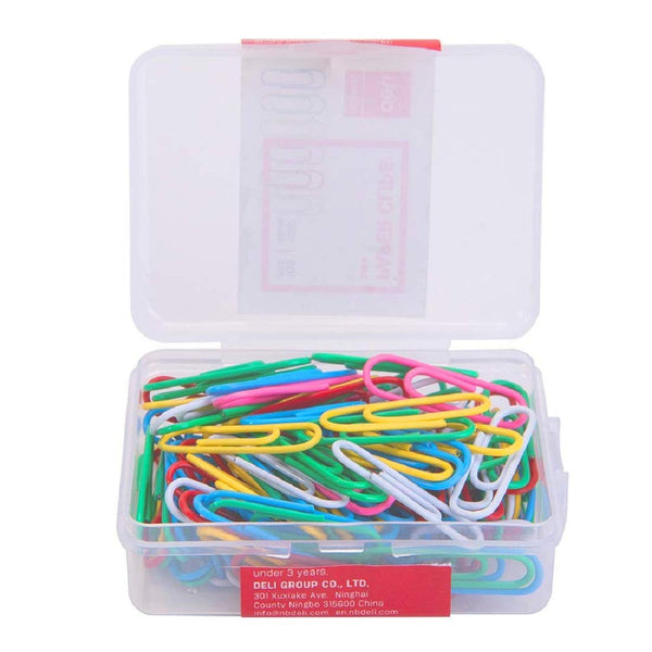 Brustro Clip Box Set of 56 Binder Clips and 120 Paper Clips