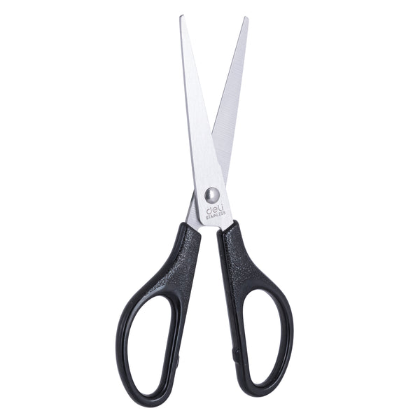 Deli 6021 Student Scissors 121mm(4.75') stainless scissors retail packing