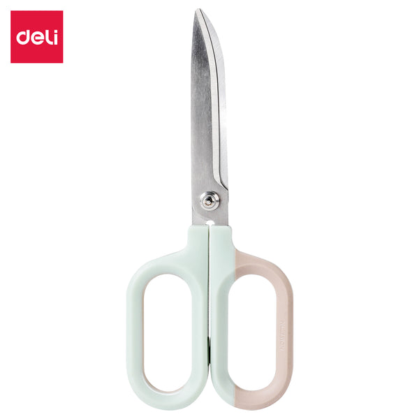 10PCS/LOT Deli 0603 Office Scissors 170mm(6.7) stainless scissors retail  packing Good looking desk scissors - AliExpress