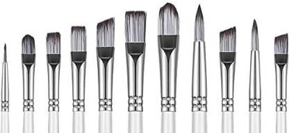 Buy Bomeijia 9pcs Artist Paint Brush Round Pointed Flat Oblique Art Paint  Brushes For Oil Watercolor Acrylic Painting Art Supplies from Yiwu  Bogelinuo Stationery Co., Limited, China