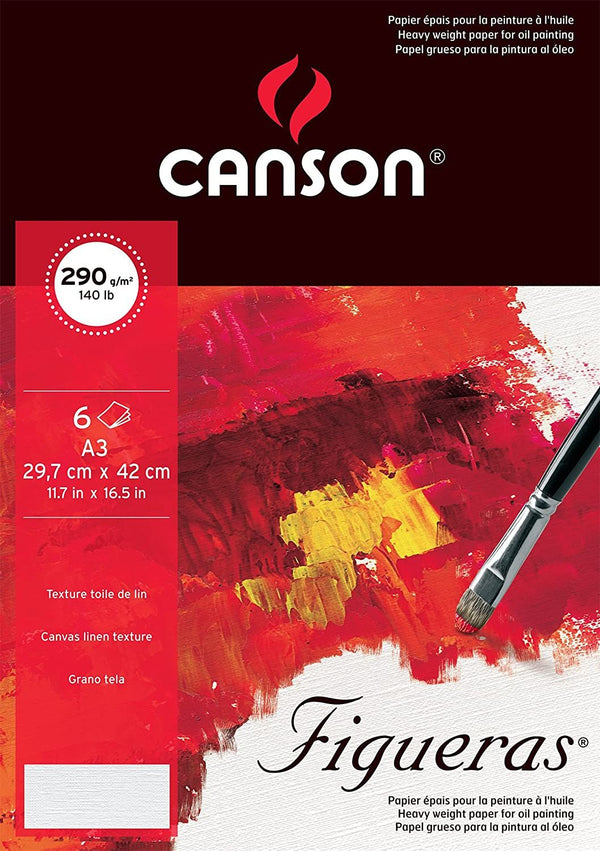 Canson The Wall 200 GSM Extra Smooth A5 Papers (White, 10 Loose Sheets