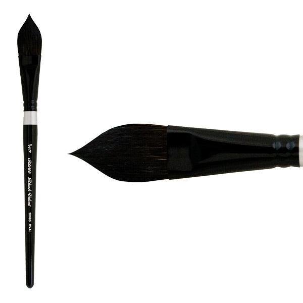 Silver Brush Black Velvet Series Brushes