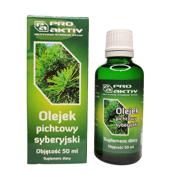 Olejek pichtowy syberyjski 50 ml - Pro Aktiv