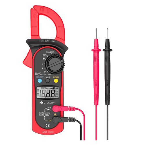 ETEKCITY MSR-R500 Digital Multimeter and Voltage Tester User Manual