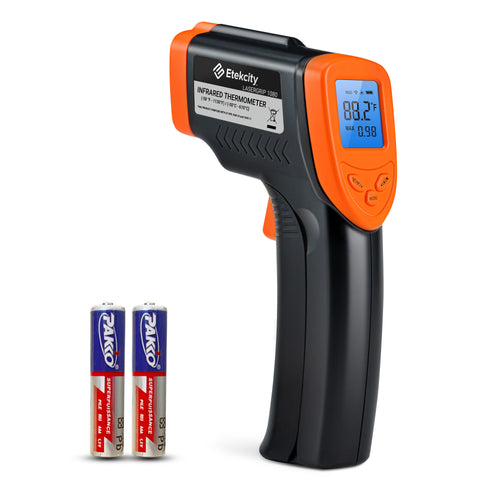 Etekcity Digital Thermometer Laser Infrared Temperature Gun Lasergrip 1080  