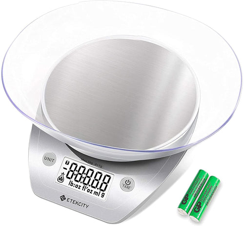 ETEKCITY KITCHEN SCALE TUTORIAL & REVIEW 