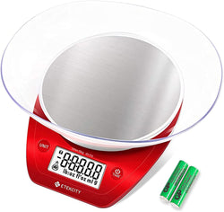 arboleaf Food Scale Rechargeable, Food Scales Digital Weight Grams and oz,  Kitchen Scales Digital Weight, Smart Baking Measuring Food Scales for