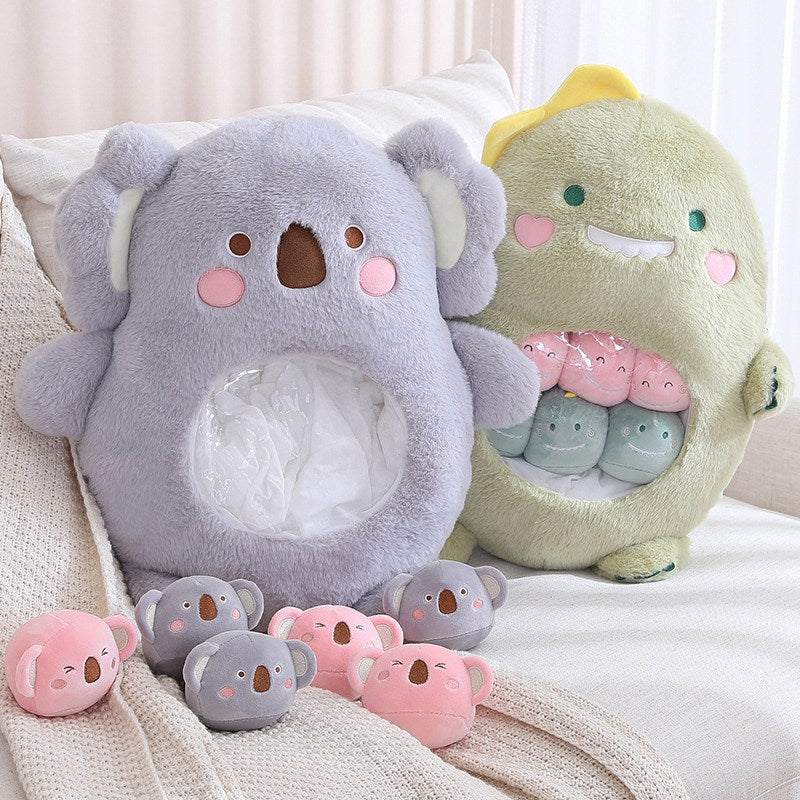 Beautybigbang Cute Snack Pillow Stuffed Animal Toys Kawaii Cute