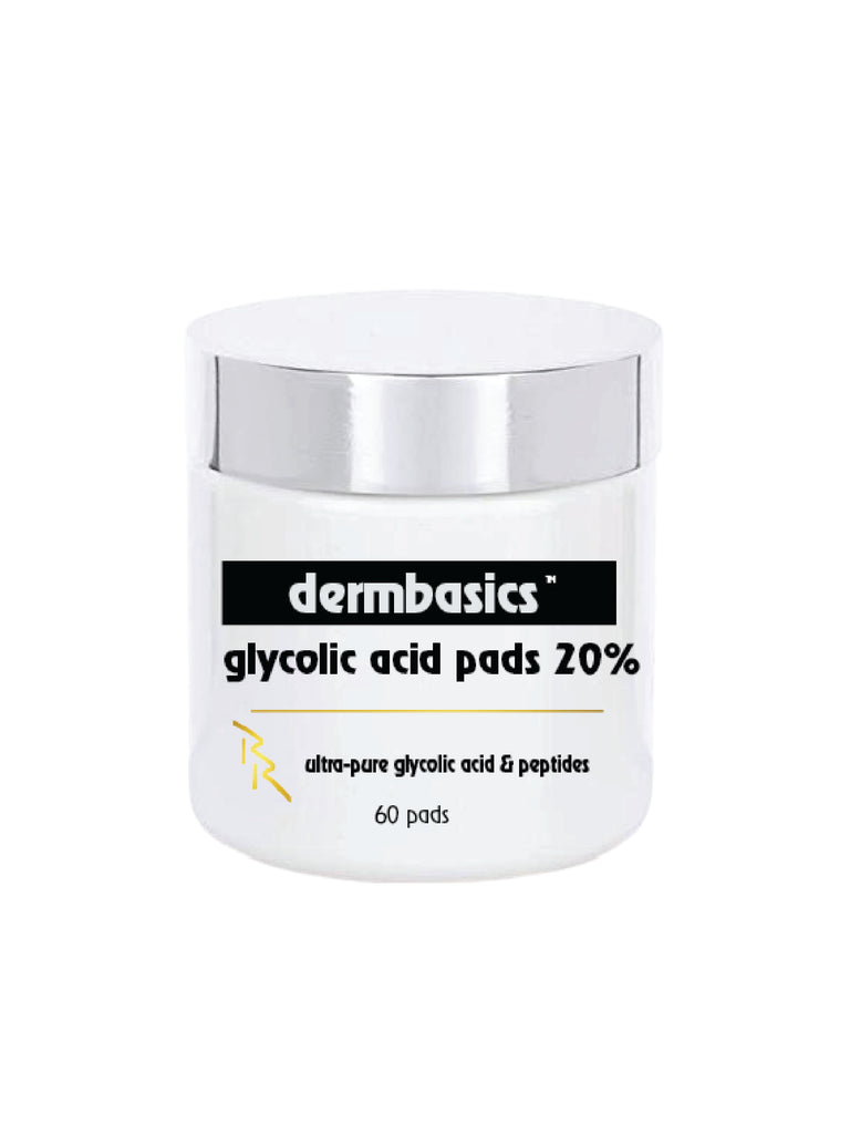 Dermbasics Glycolic Acid Pads 20% – Rhonda Rand, M.D. Inc