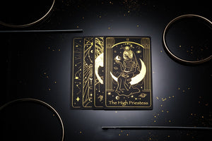 The Golden Path Tarot Cards - Gold Foil Edition – Azura Magic