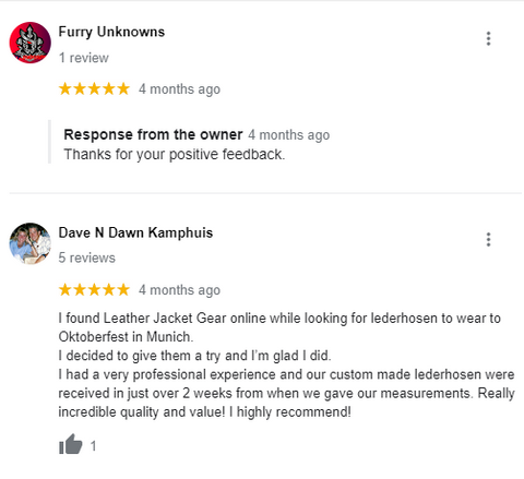 Leather Jacket Gear 5 Star Google Reviews-2