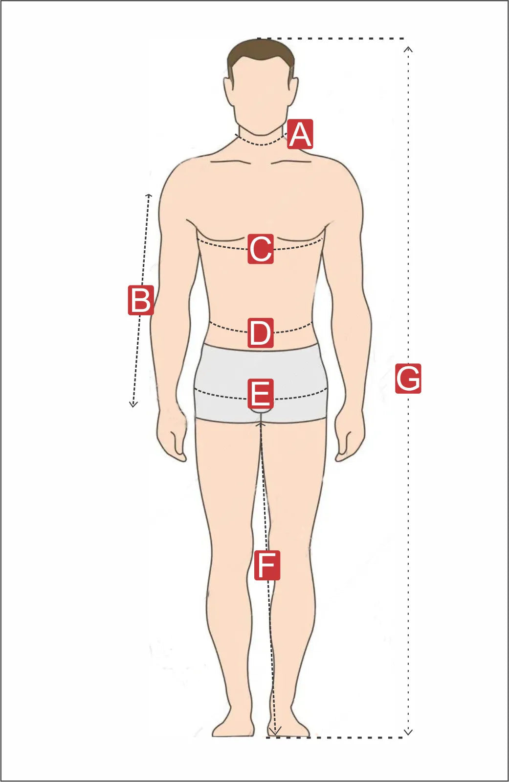 leather suits for men size chart