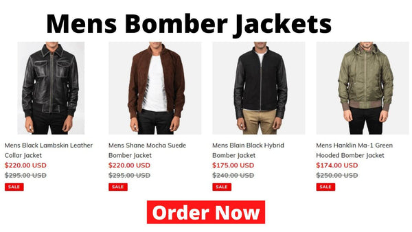 Bomber Jacket Men