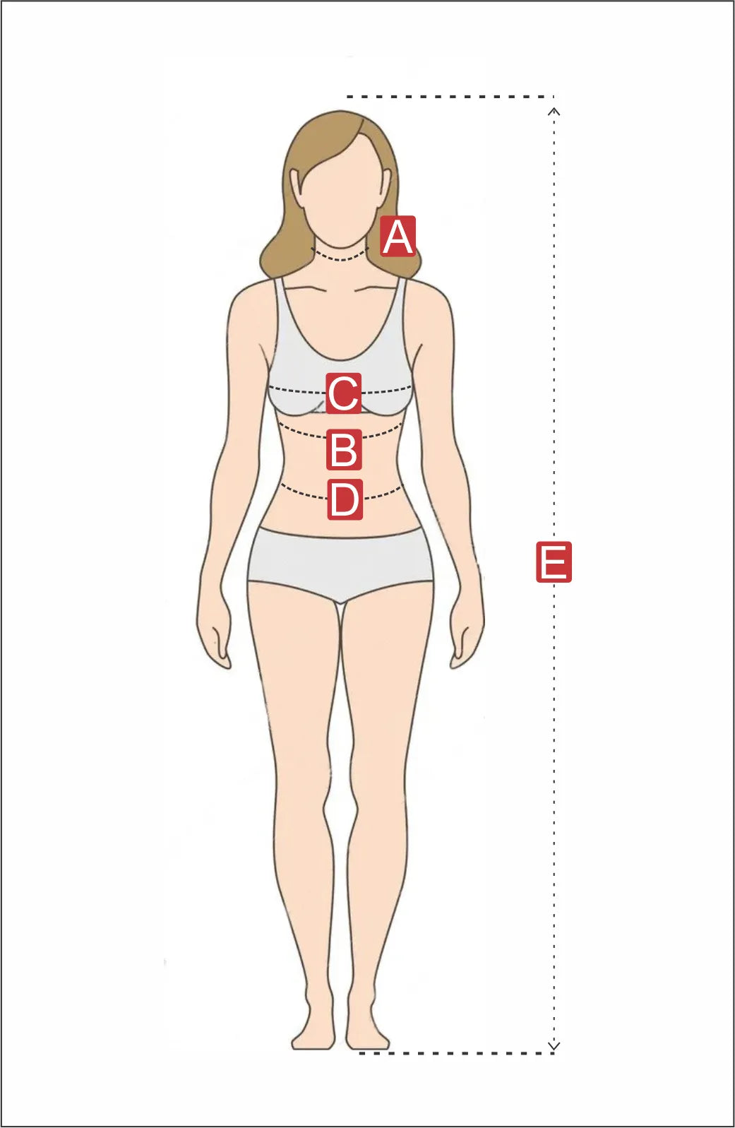 women  vest size chart guide