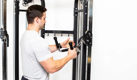 bells of steel cable attachments and functional trainer