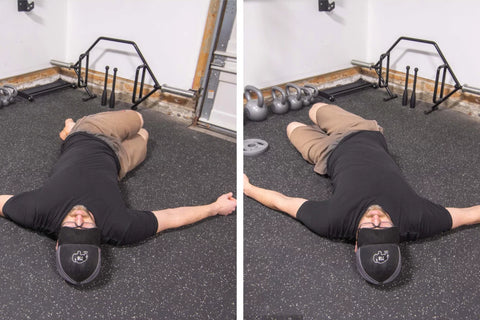 lower body rotations to reduce back pain when deadlifting