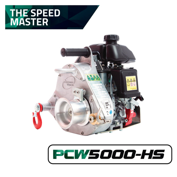 PCW5000-HS High-Speed Gas-Powered Winch