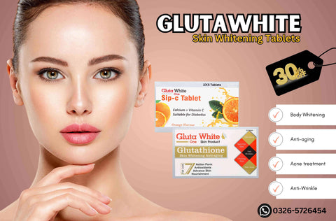 gluta white skin whitening tablets price