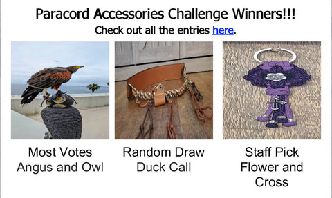 Paracord Accessories Challenge – Paracord Galaxy