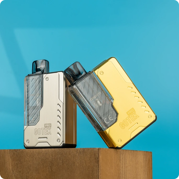 Image highlighting the leak-resistant design of the Gotek Pro.