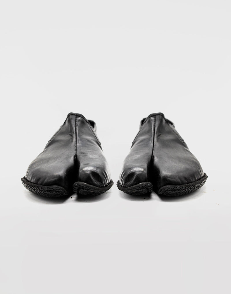 Taoist Ninja shoes | Black Leather – Gaucho Ninja