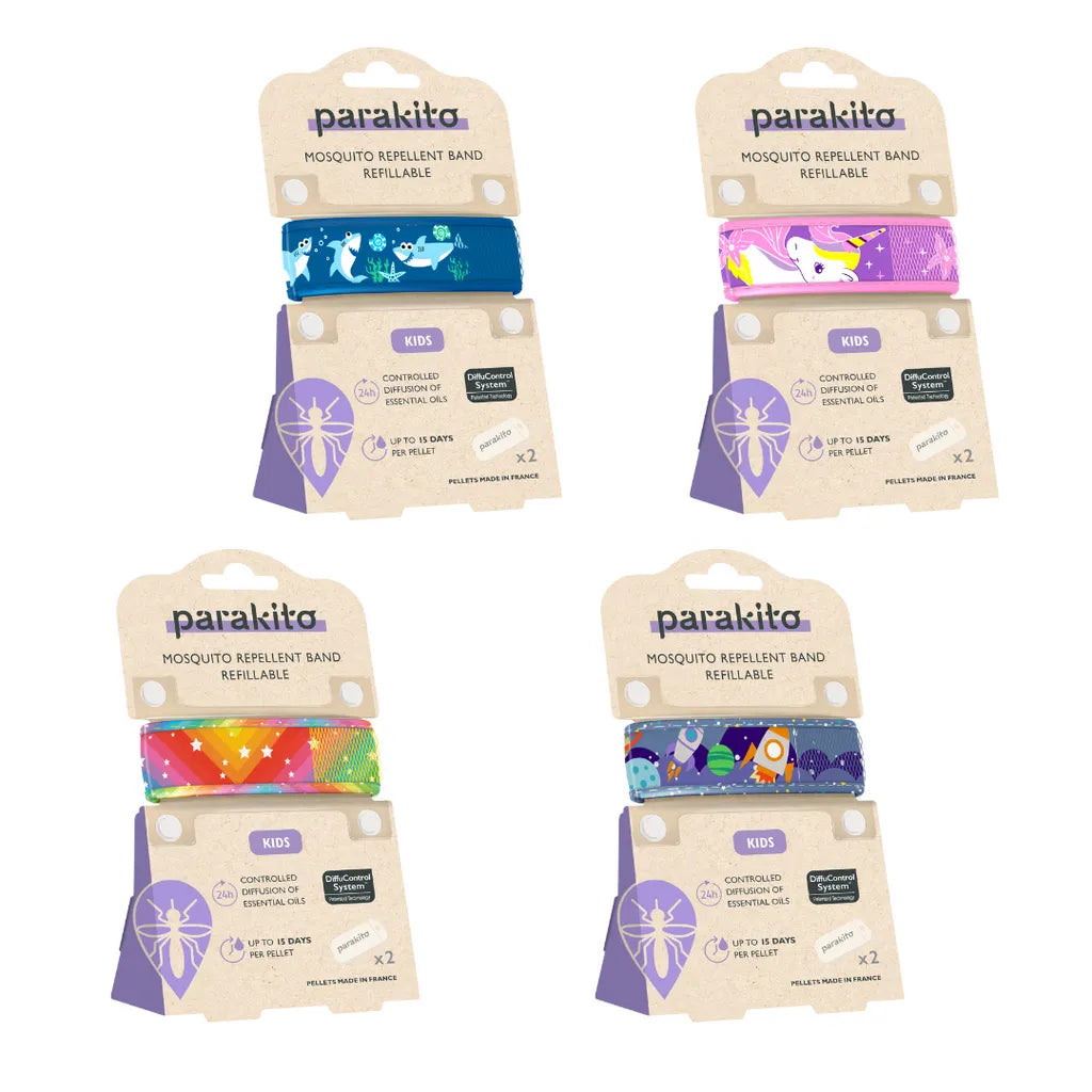PARA’KITO® Mosquito Repellent Kids Wristband - Shark - Image 11