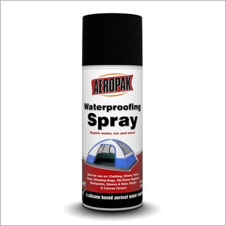 Tent waterproofing spray