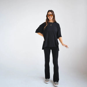 Onyx Ribbed | Women's Everyday Set - Indy Jo