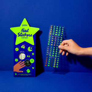 Kids Nail Stickers - Glow in the Dark - Indy Jo