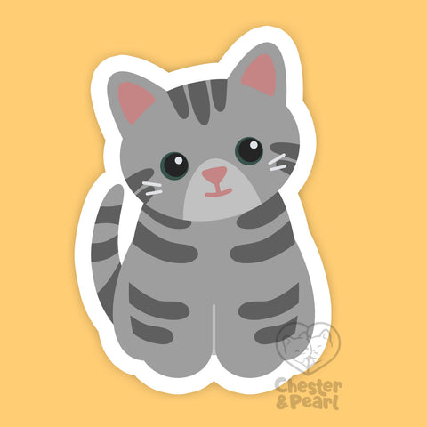 Looks Like My Cat! Black cat sticker – Chester & Pearl