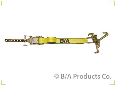B/A Products Co. 2" x 8' Ratchet Chain & Mini J, R, & T Hook Cluster Strap - 38-100