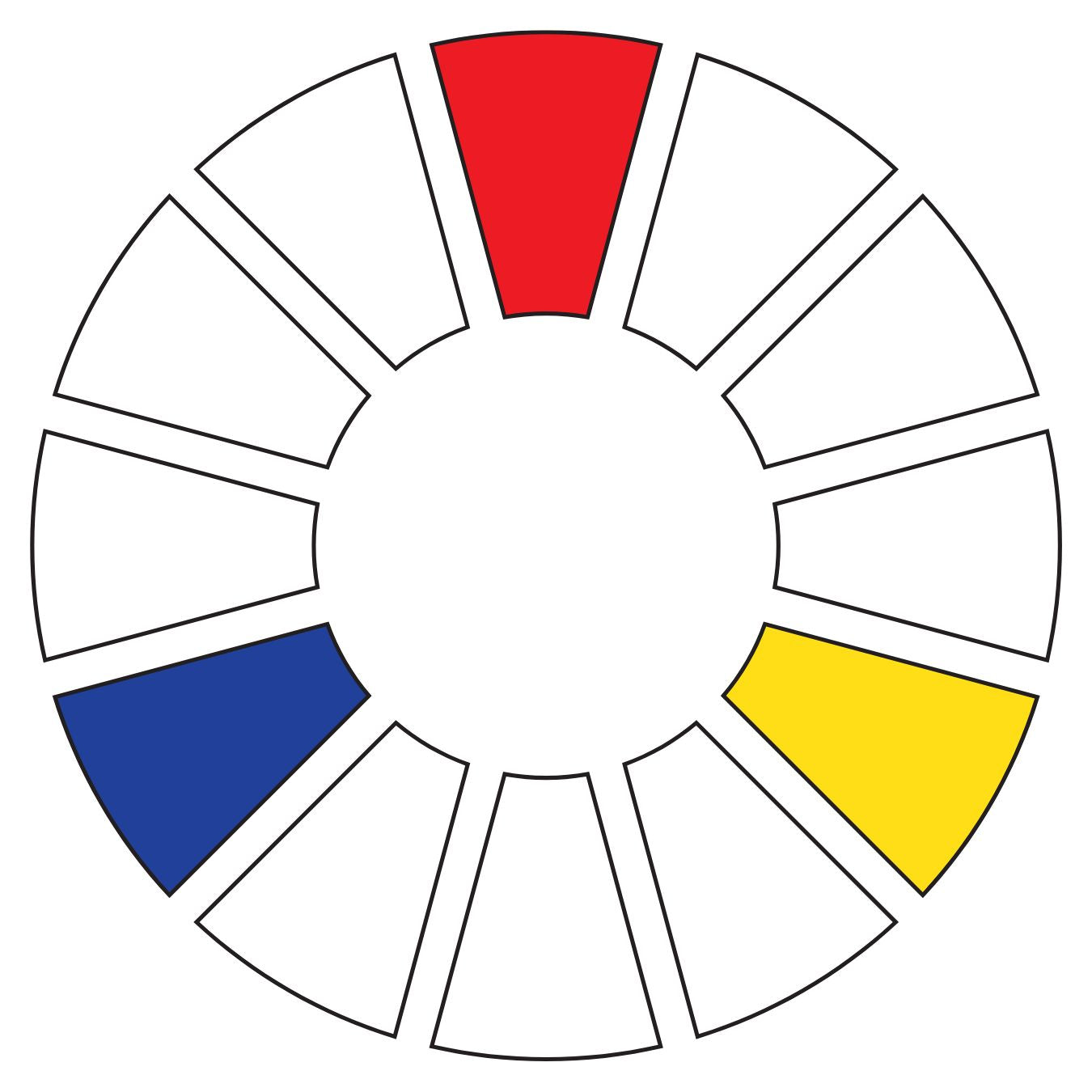 image of a colour wheel