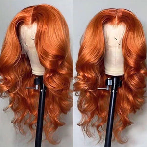 Synthetic Glueless Lace Front Body Wave Wigs - JNETTECHANEL