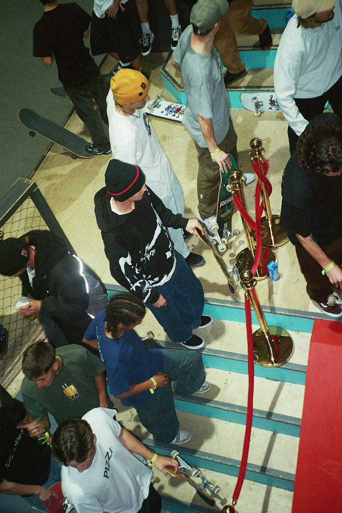 Skaters at Vans Shop Riot 2023