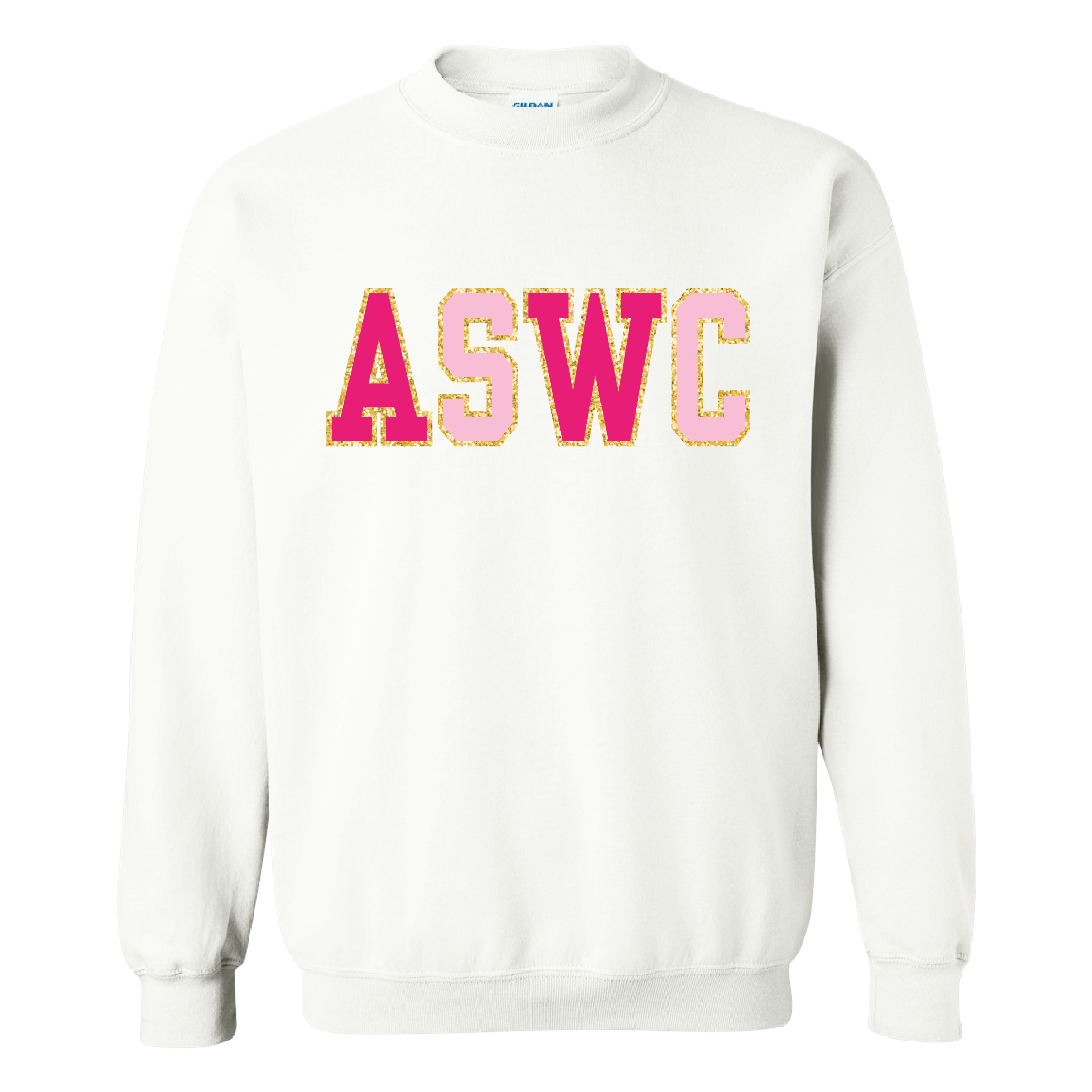 2024 ASWC Chenille Patched White Crew - All Star World Championship Me product image