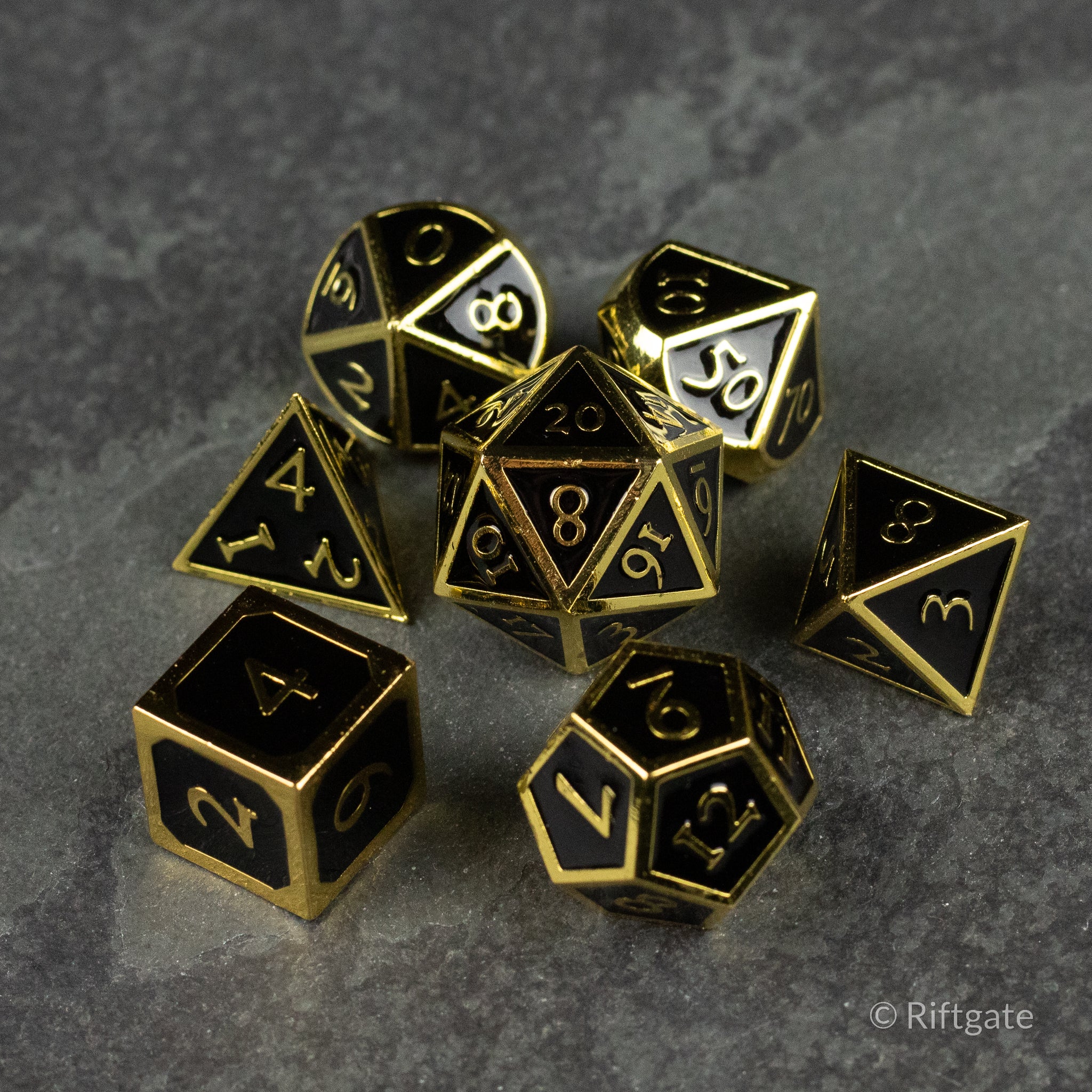 Aurum Eclipse Dice Set