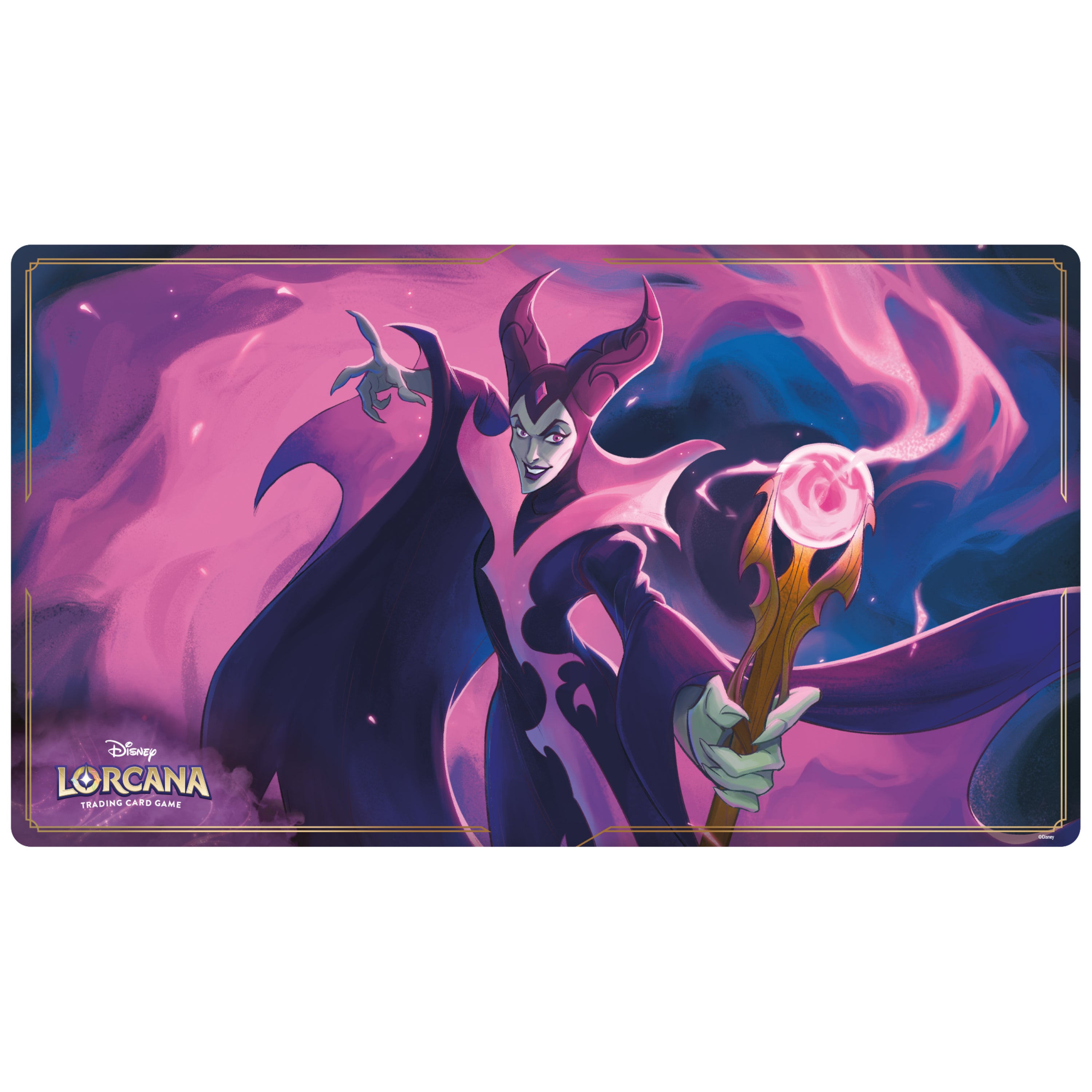 Lorcana Trading Card Game: The First Chapter Playmat - Maleficent