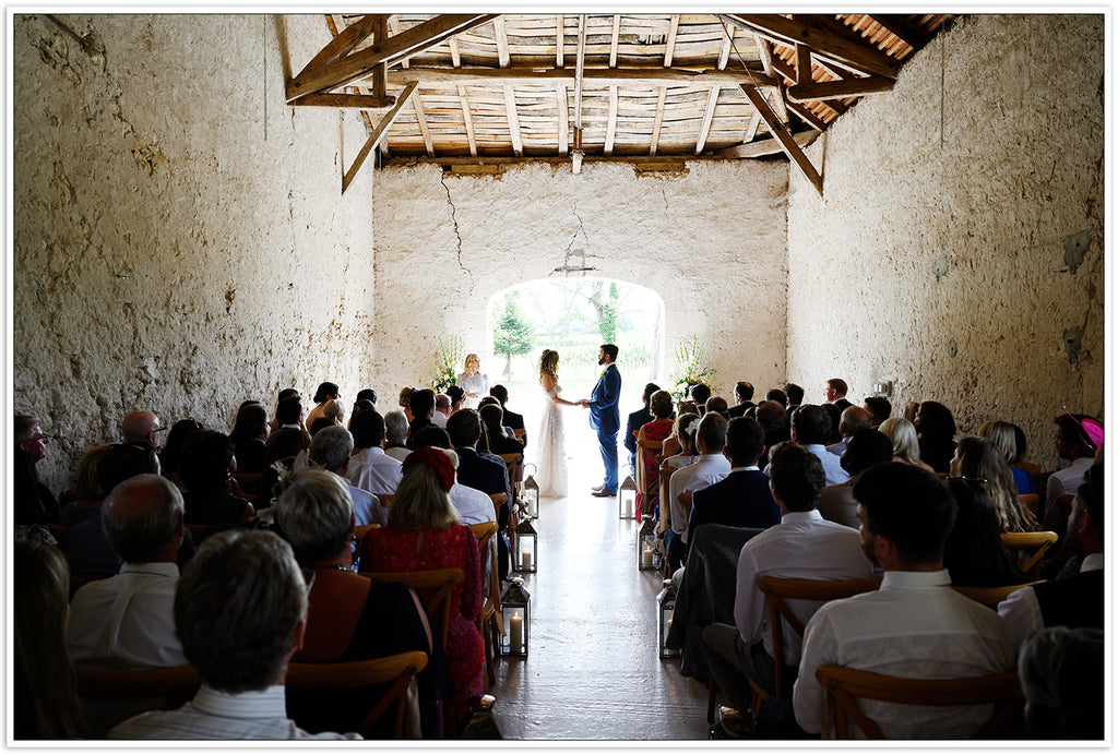 chateau wedding ceremony