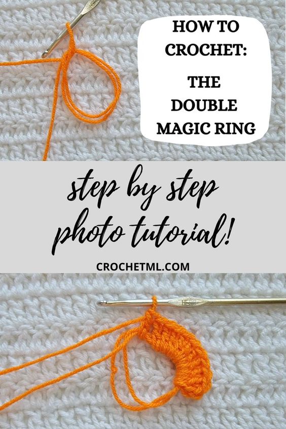 Photo Tutorial - How To Crochet: The Double Magic Ring! – crochetmelovely
