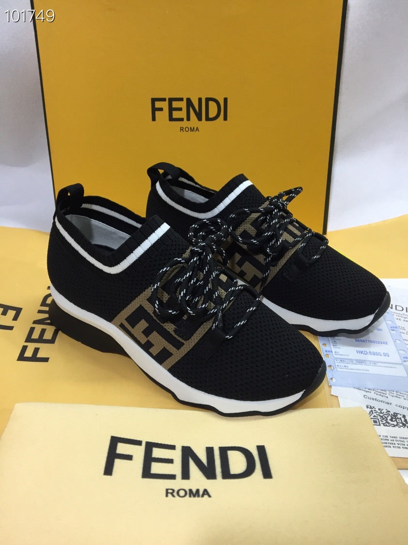 Fendi 2021 new Woman's Men's  Fashion Casual Shoes Sneaker Sport Running Shoes