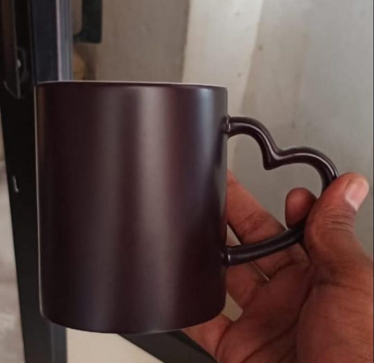 Magic Mug With Heart Handle - TRUROOTS - A Custom Gift Store