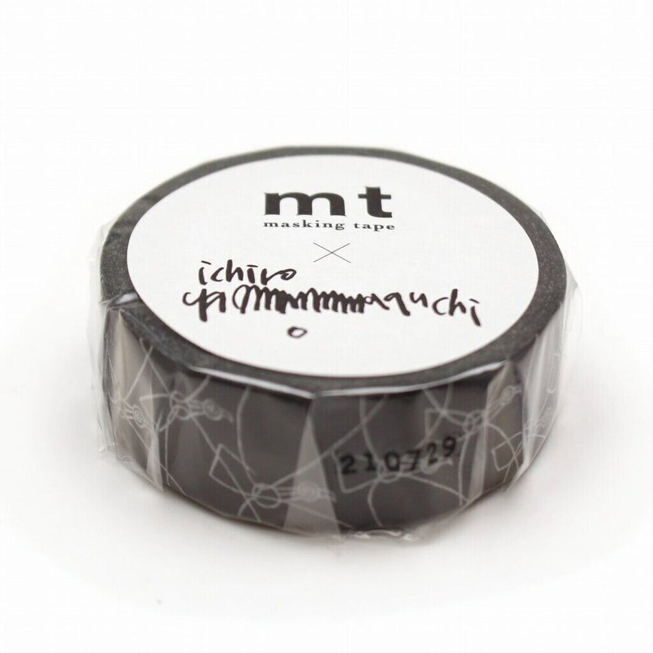 MT Washi Tape - Matte Black (15mm x 7m) – Flax Pen to Paper