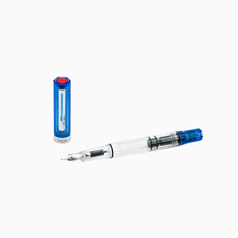 TWSBI ECO Fountain Pen - Cerulean Blue - Anderson Pens, Inc.